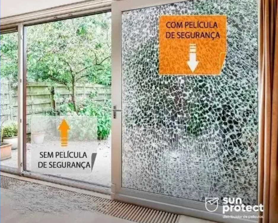 Película de Segurança para vidros